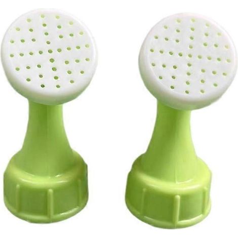 2 Pcs Garden Spray Waterer Sprinkler Portable Plant Garden Watering Nozzle Tool Glass&Bottle Watering Nozzle (1/4)