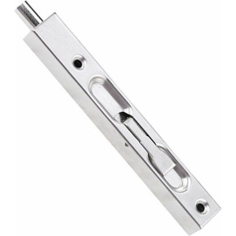 Acier Inoxydable Loquet Coulissant Boulon Verrou Porte Caché Glissière Verrou Brossée de Sécurité de Boulon à Levier pour Portes Françaises, Portes Composites, Portes en Bois, Portes Doubles (1/5)