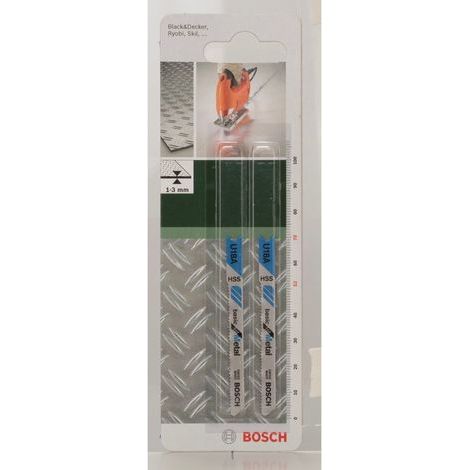 Seghetto alternativo BOSCH 2609256765 DIY fogli U 18 A HSS (2) (1/4)