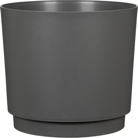 Scheurich Blumentopf Kunststoff Ø 28,8 x 25,8 cm nero