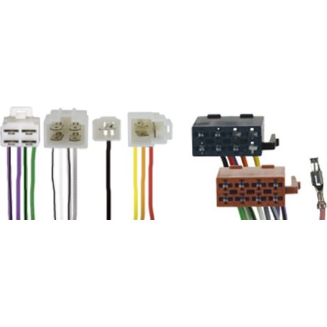 Fiches ISO Autoradio compatible avec Suzuki Swift 89-04