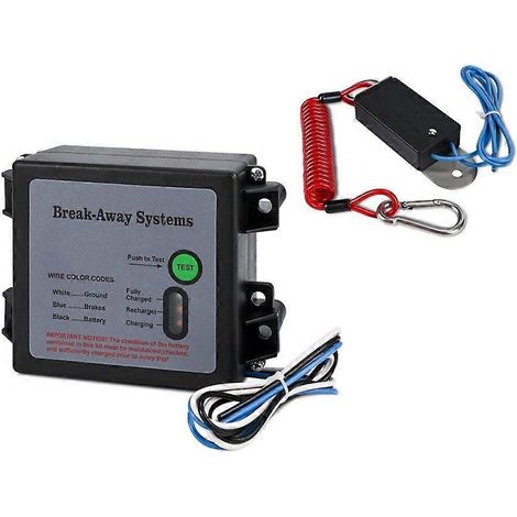 Kit de contrôleur de déverrouillage de frein de remorque 12 V étanche avec indicateur de charge LED (1/5)