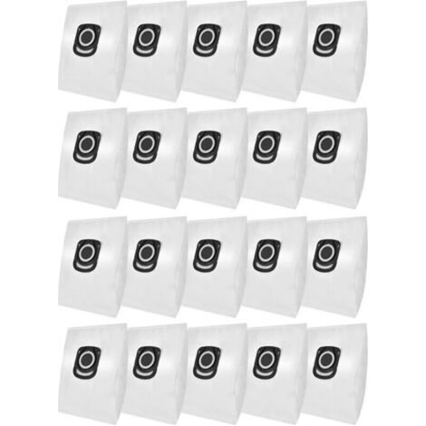 Lot de 20 sacs filtrants pour aspirateur ZR200520 ZR200540, sacs en polaire jetables (1/5)