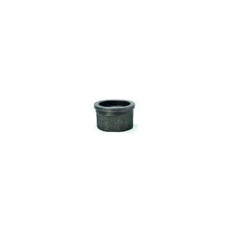 gebofittings Temperguss Gewindefittings 372 - Einlegteil flach 1", schwarz