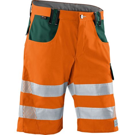 Kübler Shorts REFLECTIQ PSA 2 warnorange/moosgrün Gr. 56 (1/2)