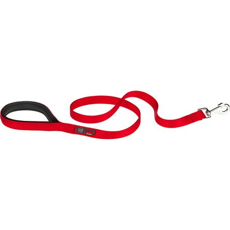 Ferplast Daytona G Guinzaglio in Nylon per Cani 20mm x 120cm Rosso (1/5)