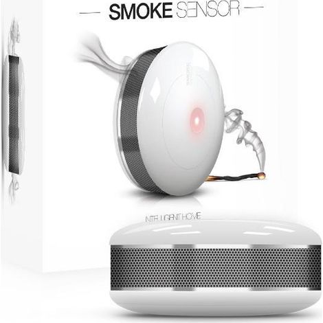 Fibaro fgsd-002 rilevatore di fumo sensore ottico senza fili