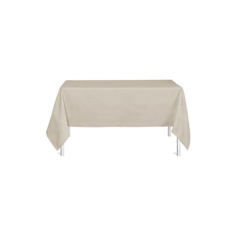 Nappe polyester - 150 x 250 cm - Beige foncé - Livraison gratuite