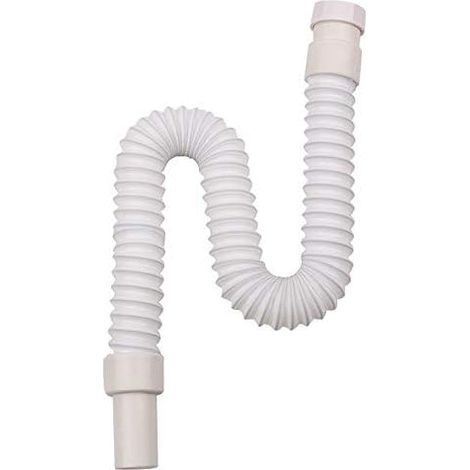 Connecteur de tuyau de vidange universel,siphon flexible,drain,pour évier de cuisine et lavabo (1/2)