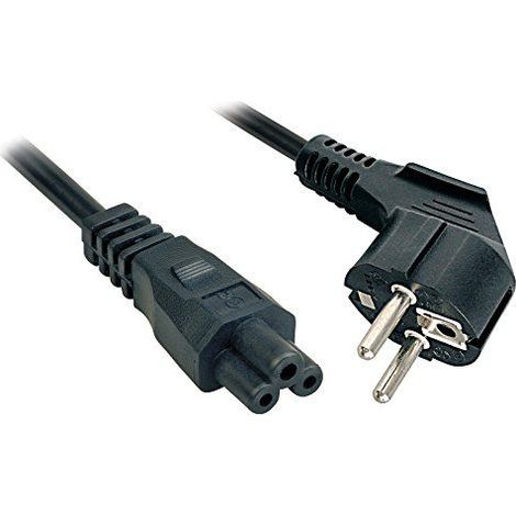 Lindy 2M, cavo di alimentazione Cee 7/7 a IEC 320 C5, nero, 30405 (1/3)