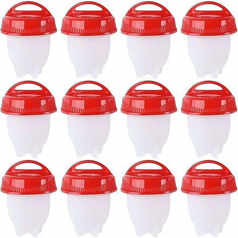 12 Pices Chaudire  Oeufs Chaudire  Oeufs Ensemble De Chaudire  Oeufs En Silicone Sans Coquille Coquetier Oeuf  La Coque Ustensiles De Cuisine Anti