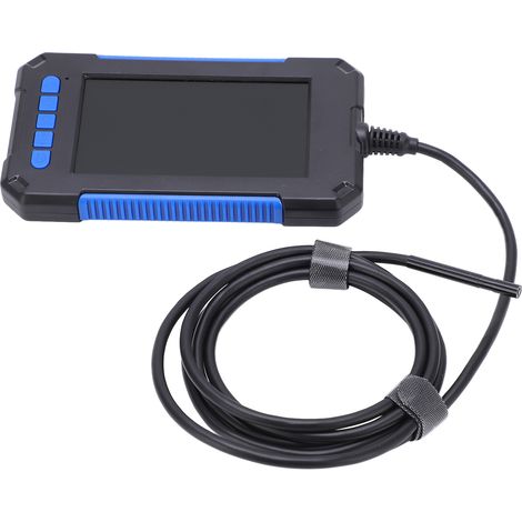 Industrie-Endoskop HD P40 (5,5 mm) mit 4,3-Zoll-Bildschirm, wasserdicht, für die Wartung von Elektroinstallationsrohren, blau, 2 m / 6,6 Fuß (1/5)