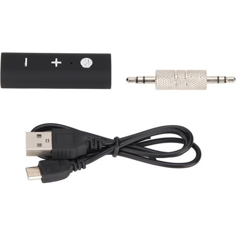 Tragbarer Bluetooth 5.0-Adapter mit Rauschunterdrückung für Auto, Heimlautsprecher und kabelgebundene Kopfhörer (1/5)