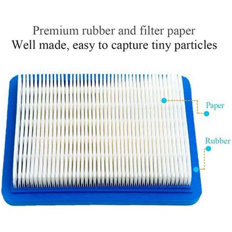 1 set of colors: as shown in the picture. Material: Plastic air filter, lawnmower filter, lawnmower filter screen. (1/5)