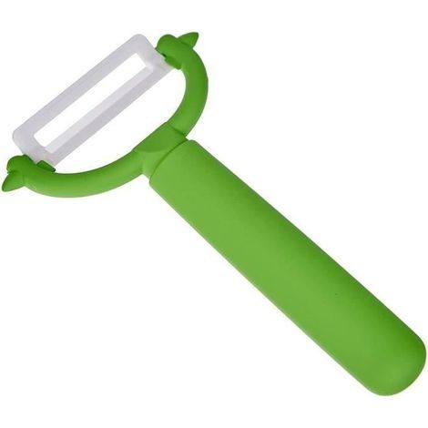 Peeler of Fruits and vegetables Round 8x3x13 cm Green[693] (1/4)