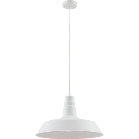 Lindby Lámpara colgante 'Laylan' en Blanco de Metal