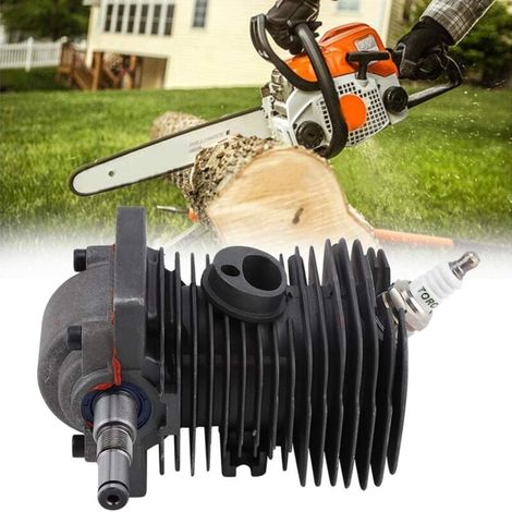 [NEVER USED] Engine 38 mm cylinder, Ms170 piston Ms180 piston and cylinder set piston crankshaft for Ms170 Ms180 018 chainsaw (1/4)