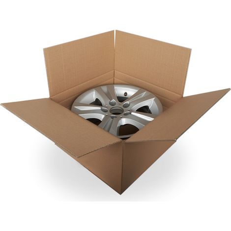4 x Felgenkartons Reifenkartons Autofelgenkarton 17 Zoll 17" 47 x 47 x 27 cm (1/4)