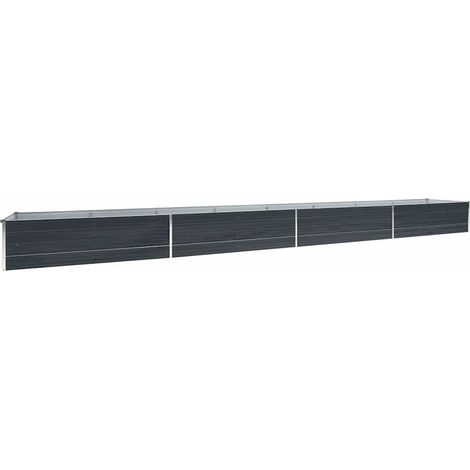 Maison Exclusive - Garten-Hochbeet Verzinkter Stahl 600x80x45 cm (1/5)