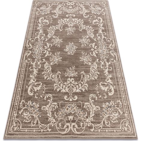 Alfombra de pasillo con refuerzo de goma  JENA beige 100cm beige 100x890 cm (1/5)