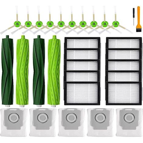 Kit de piezas de repuesto para aspiradoras iRobot Roomba i7, i7+, i3, i3+, i4, j7, j7+/Plus, i6, i6+, i8+/Plus y e5, e6 y e7 (1/5)
