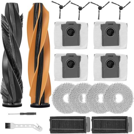 18 Kit d'accessoires pour Dreame Matrix10 Ultra / X50 Ultra Complete / L50 Pro Ultra / X50 Master / L40s Pro Ultra, pour Mova V50 Ultra Complete / P50s Ultra Robot Aspirateur Accessoires