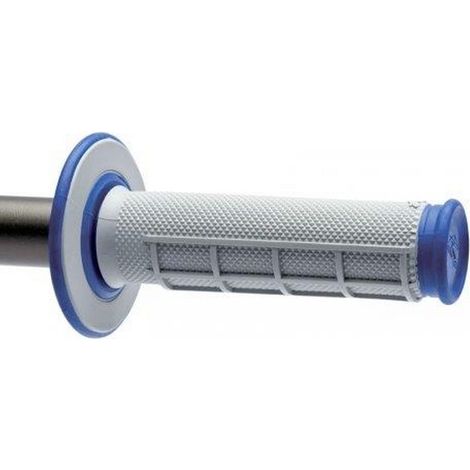Puños RENTHAL MX Dual Compound 1/2 Waffle Azul