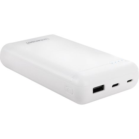 Intenso XS20000 Powerbank 20000 mAh LiPo USB-C® Weiß Statusanzeige (1/5)
