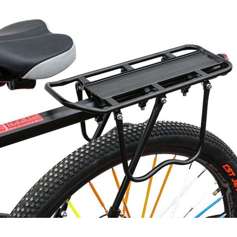 Lightweight Adjustable Bike Cargo Rack with Quick Release,Rear Reflector,and Side Bars for Enhanced Safety and Compatibility (1/5)