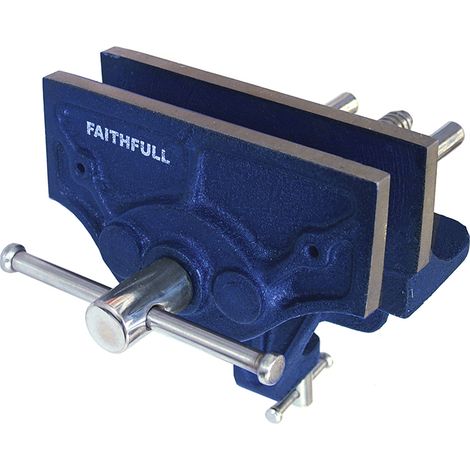 Faithfull Woodcraft Vice 150mm (6in) - Clamp Mount (1/3)
