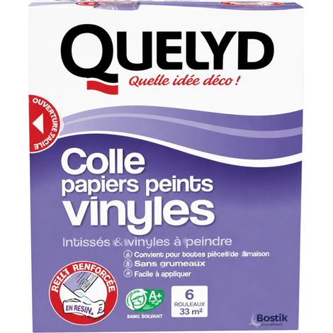 Colle à papiers peints vinyles, paquet de 300g.