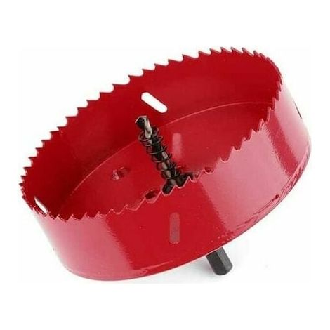 Scie cloche bimétal 110 mm M42 HSS, trépan à métaux pour bois, métal et plastique, découpe de précision, outillage