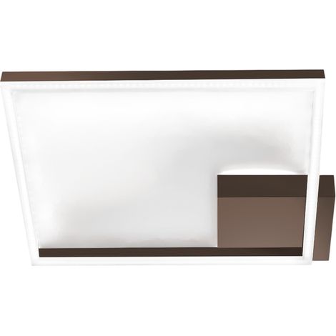 BARD plafonnier led moderne 39W corten 3394-61-361 Fabas Luce