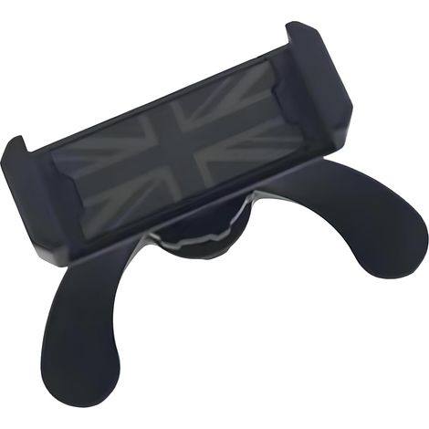 Support Téléphone Voiture pour Grille d'aération Support Portable Rotatif 360° Opération à Une Main Compatible R55 R56 R57 R60 R61 (1/4)