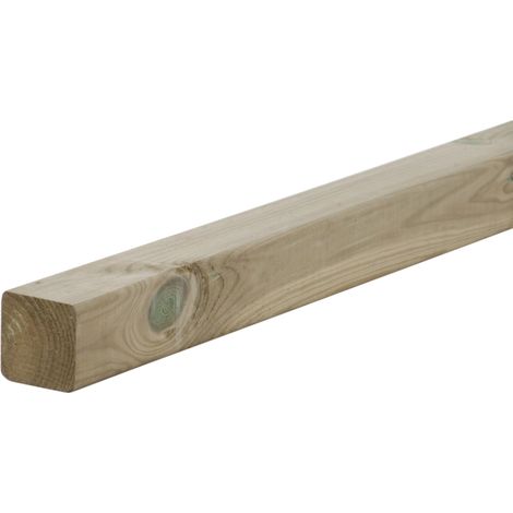 Pircher Palo in Pino Impregnato - Naturale - 45x45x2000 mm (1/3)