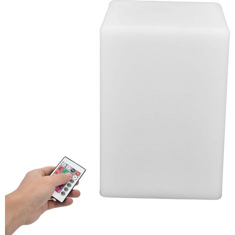 Alomejor Lampe Cube RGBW avec Télécommande, 16 Couleurs (1/5)