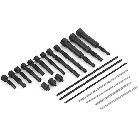 Extracteur de bougies de préchauffage, extracteur d'électrodes d'élément chauffant, perçage, taraudage M8 M10 (1/5)
