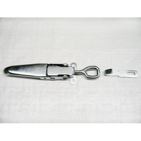 Overcentre Trailer Latch Fastener Zinc Plated 31CM - Lockable Toggle Catch