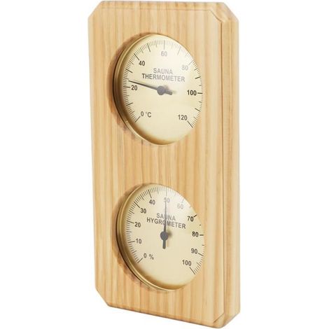 thermomètre et hygromètre de sauna hygromètre de thermomètre de sauna Hygrothermographe de jardin pluviometre