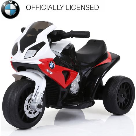 BMW S1000RR Trike Bike Motorbike Electric Ride On 6v Kids Bike Official Licensed Bikes Red