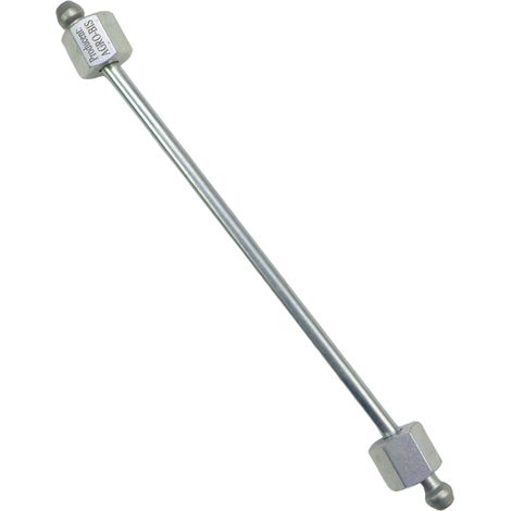 Gerader Einspritzschlauch 20 cm M12 M12 verzinkt (1/2)