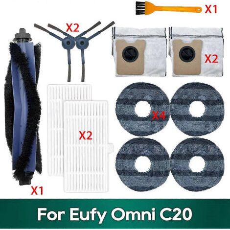 Accessoires et pi��ces d��tach��es pour aspirateur robot Eufy Omni C20