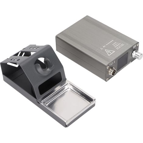 Fer à souder T12-X 75 W, station de soudage à température réglable avec écran LCD numérique pour réparations DIY, prise UE 100-240 V (1/5)
