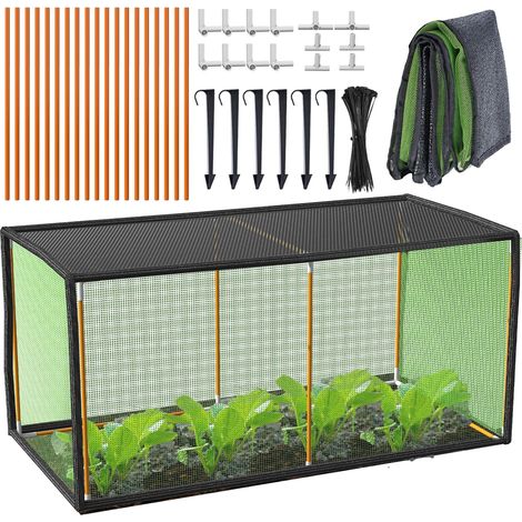 Tunnel Giardino Rete Protettiva Antisolare Piante 90x45 cm (1/5)