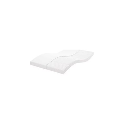 Matelas en mousse blanc 120x220 7 zones dureté 20 ILD