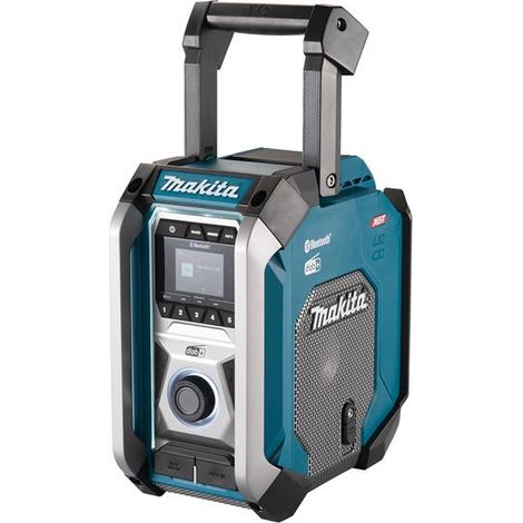 Makita DAB+ Bluetooth Job Site Radio 240V & Li-ion Bare Unit MAKMR007GZ