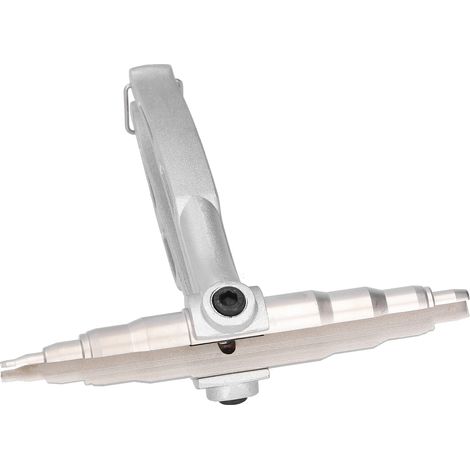 Élargisseur de tuyau en cuivre 6-22 mm pour climatiseur et réfrigérateur - Outil d'expansion manuel argenté (1/5)