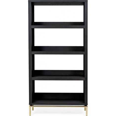 Étagère Bibliothèque "Pimlico" 173cm Charbon (1/5)