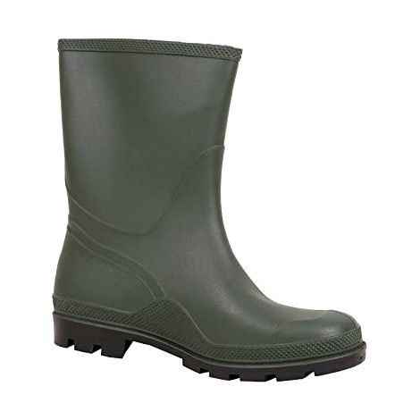 Botte Demi Ronde Pvc Vert Taille 45