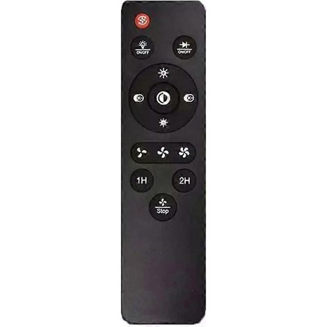 HONORNIC - Télécommande infrarouge intelligente et réactive, boutons en silicone résistants et élastiques pour une réponse rapide.